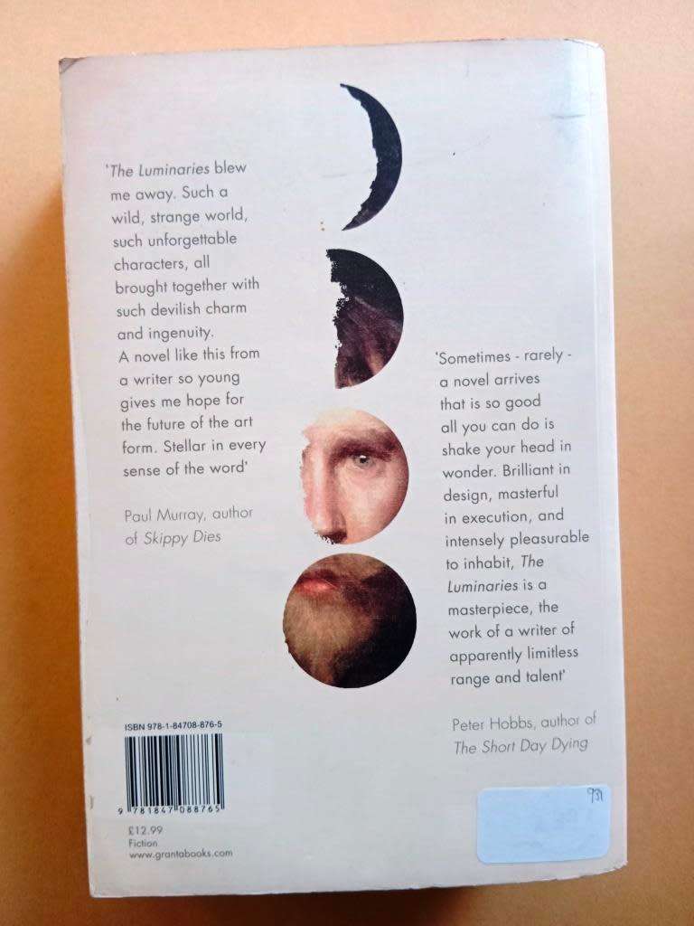 The Luminaries, Eleanor Catton