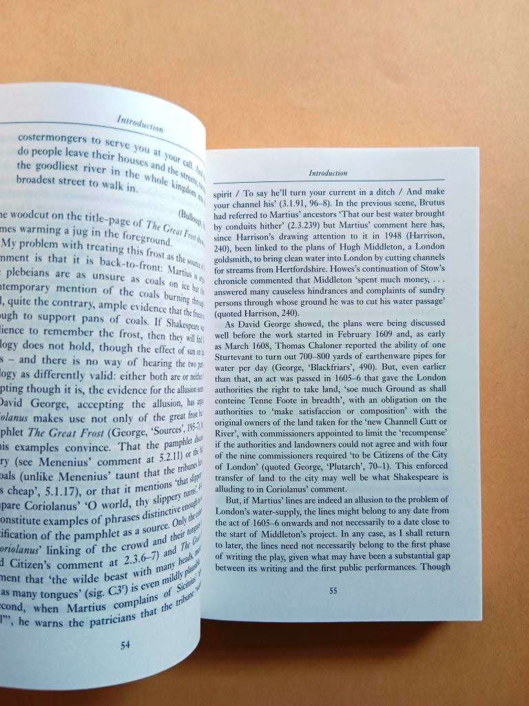 Corialanus, William Shakespeare [Arden Shakespeare annotated edition]