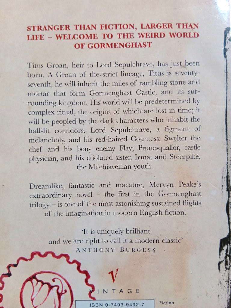 Titus Groan, Mervyn Peake