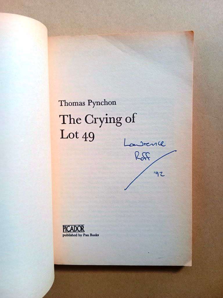 The Crying of Lot 49, Thomas Pynchon