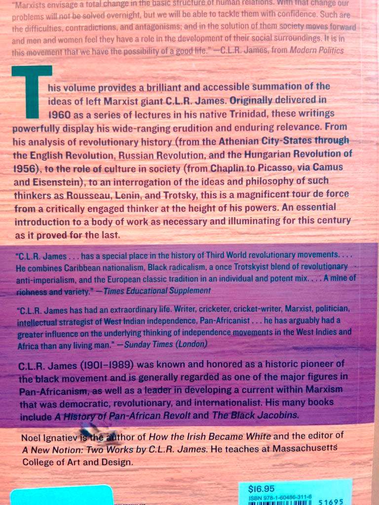 Modern Politics, C.L.R. James