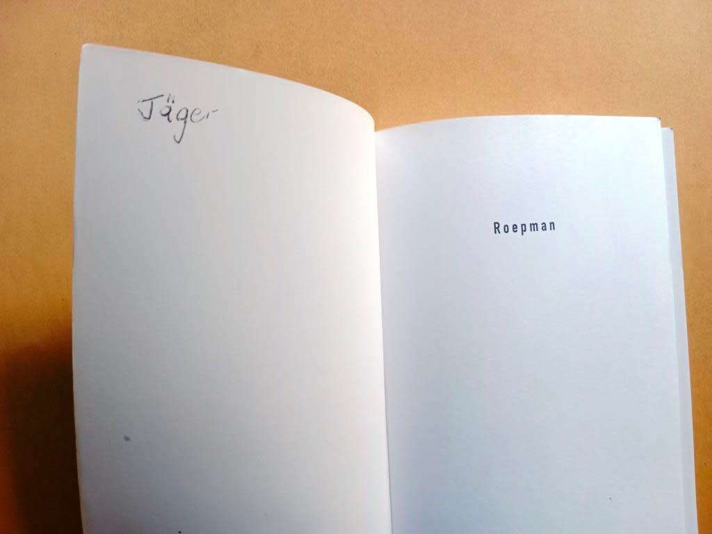 Roepman, Jan van Tonder