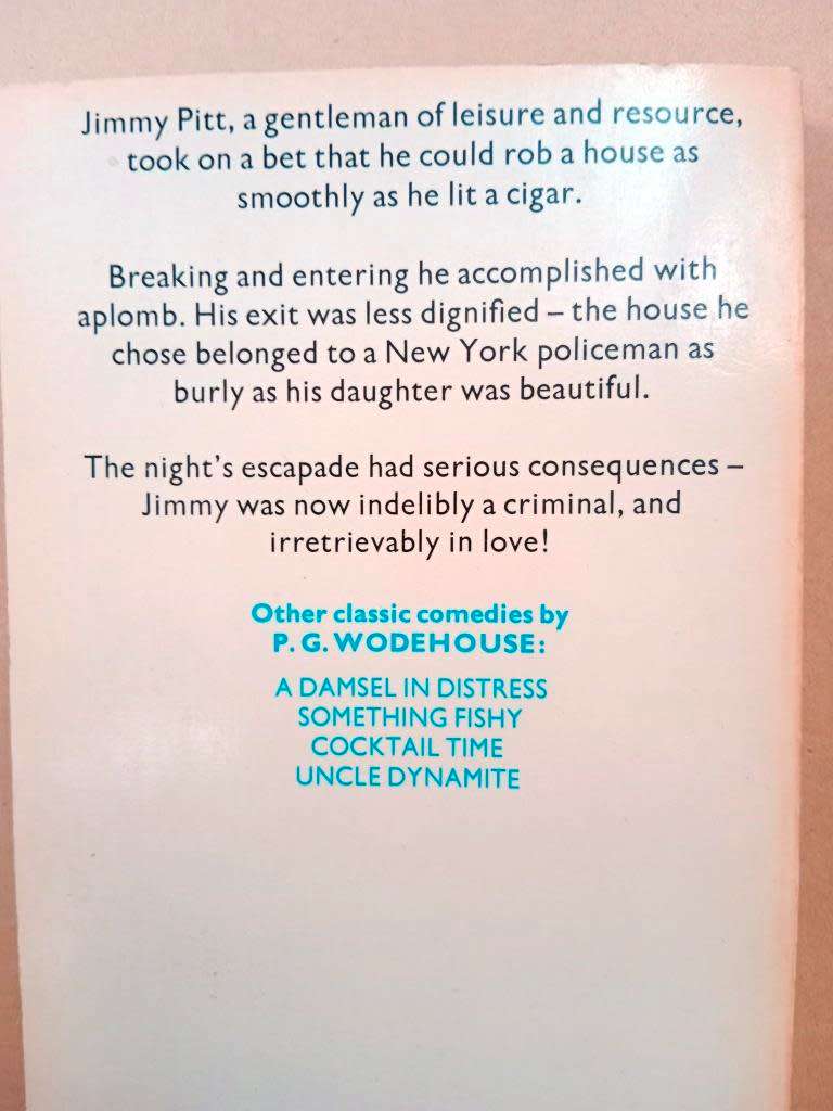 A Gentleman of Leisure, P.G. Wodehouse