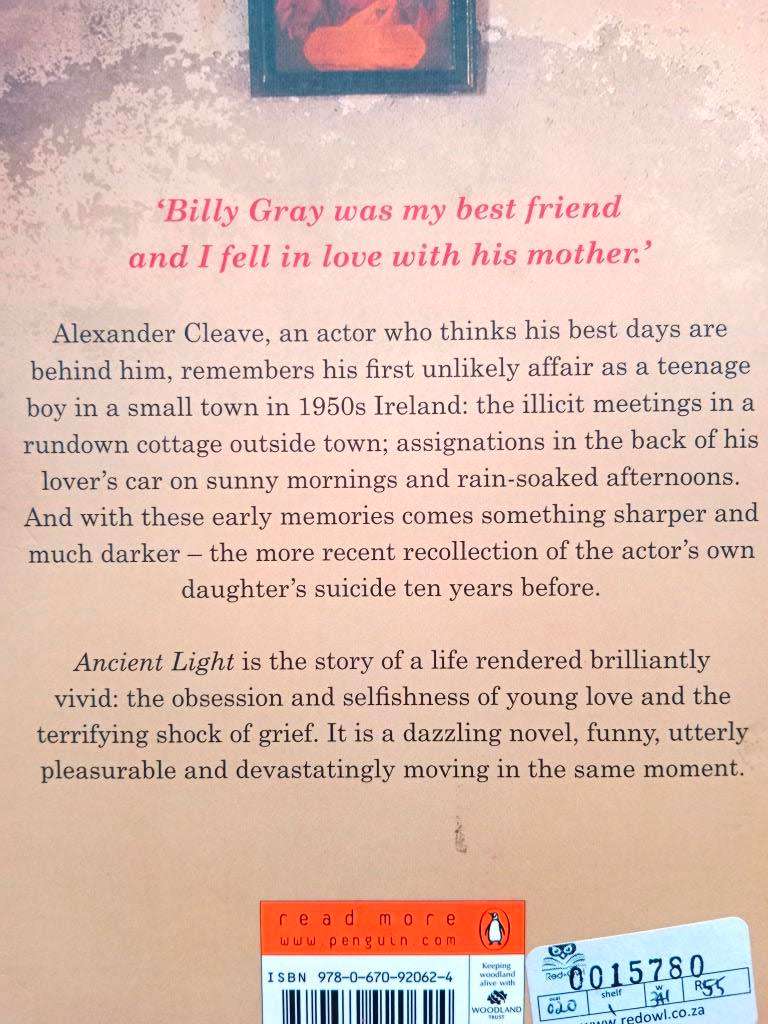 Ancient Light, John Banville