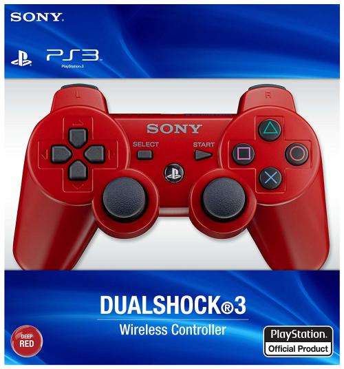 Original PS3 Wireless Controller - Dark Red  (Brand New)
