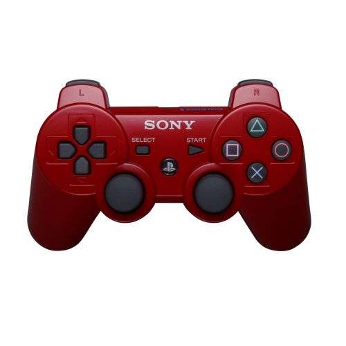 Original PS3 Wireless Controller - Dark Red  (Brand New)