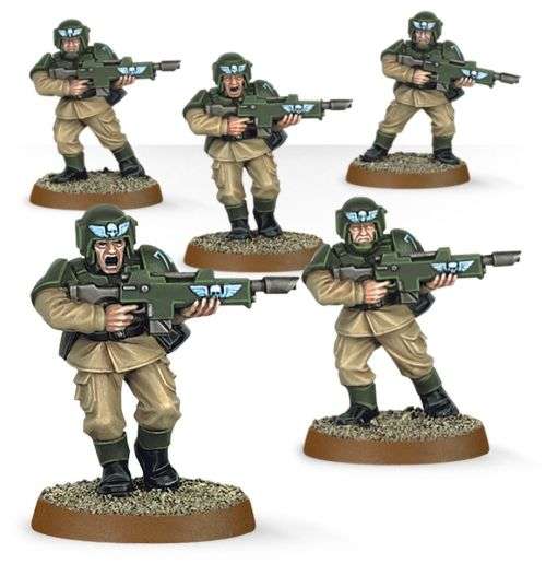 Warhammer 40k Astra Militarium Cadians