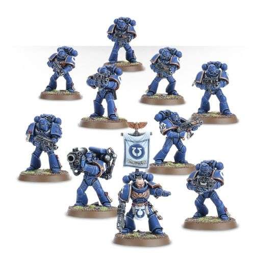 Warhammer 40k Space Marine Tactical Squad