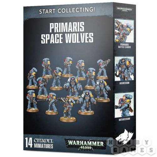 Warhammer 40k Start Collecting Primaris Space Wolves