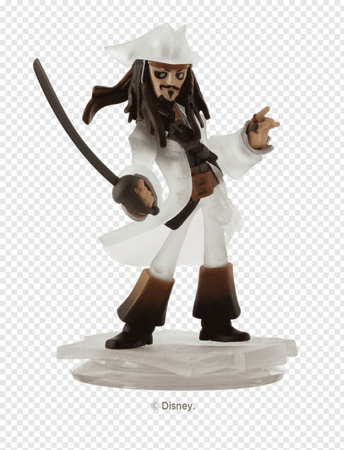Disney infinity - Pirates of the Caribbean Captain Jack Sparrow Crystal
