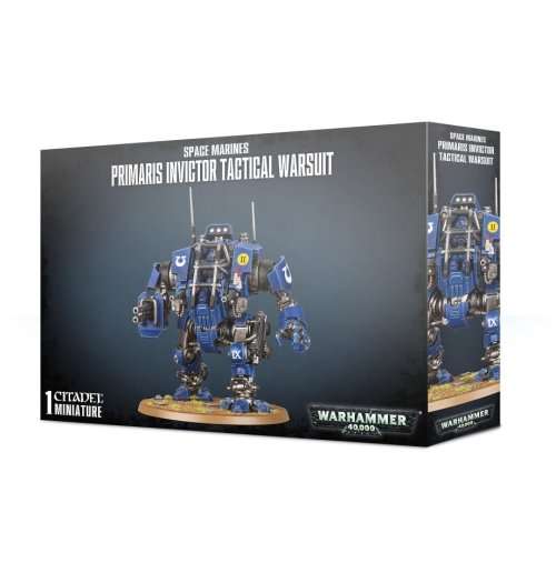 Warhammer 40K Space Marine Primaris invictor tactical warsuit