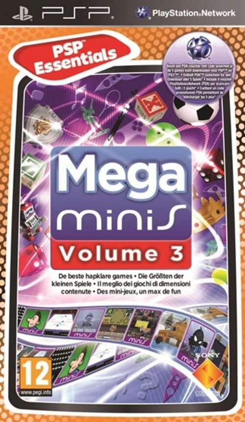 Mega Minis Volume 3 (PSP)
