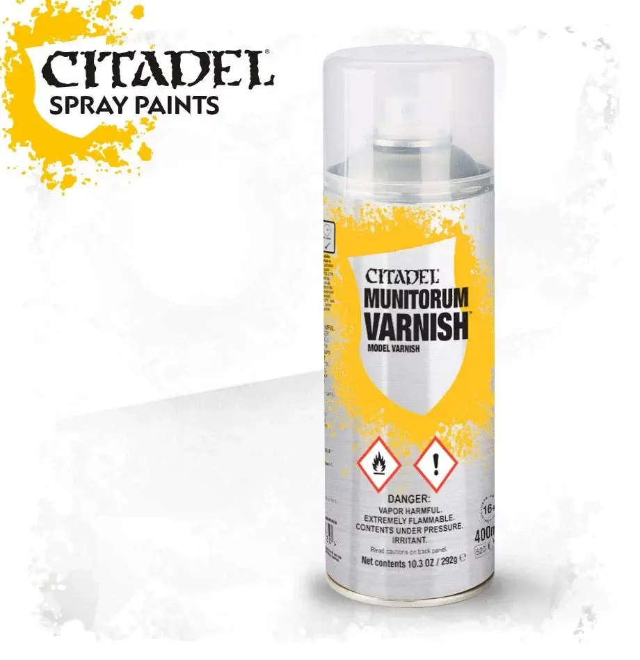Citadel: Munitorum Varnish Spray 400ml