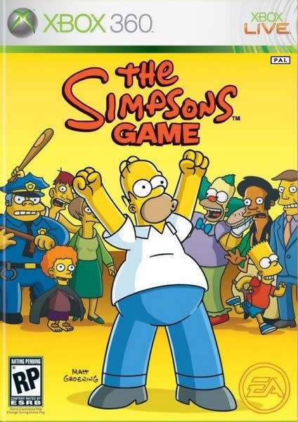 The Simpsons Game(Xbox 360)
