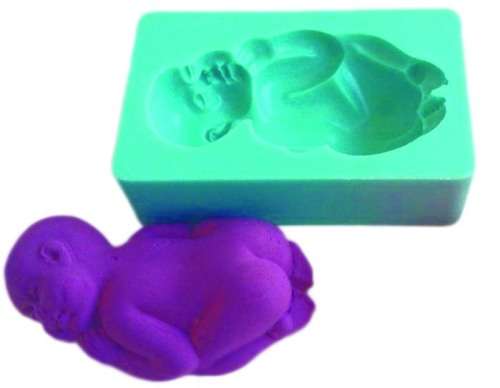 Baby Silicone fondant mould 6.5cm x 10.5cm