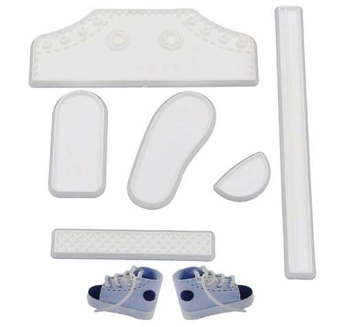 Men's Sneakers / shoes Fondant template mould