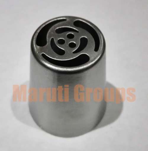 Nozzles / Large Russian cake decorating metal nozzle, A