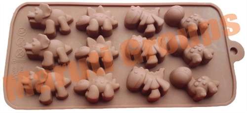 Dinosaur Silicone fondant Mould / chocolate mold