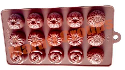 Flower Silicone fondant Mould / chocolate mold