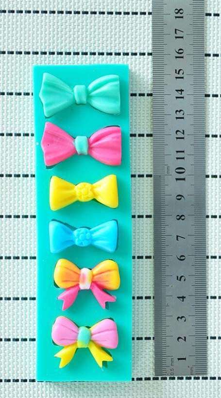 Bow Silicone fondant Mould
