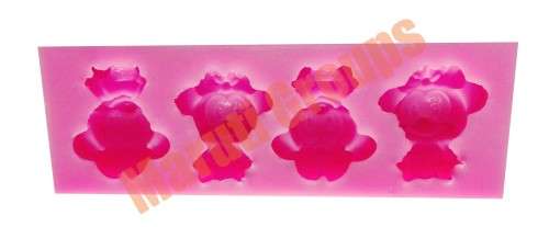 Minnie mouse Silicone fondant mould