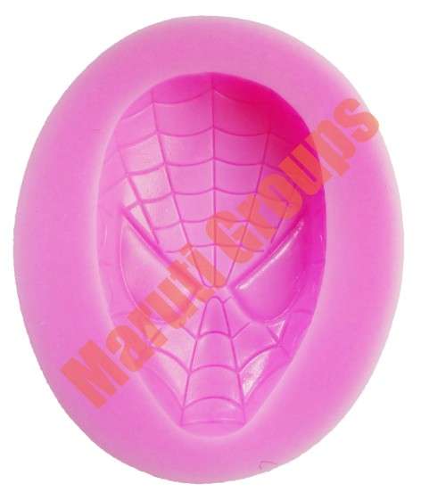Avengers, Spiderman silicone mould, for chocolate or fondant, size of mould 5.5x3.5cm