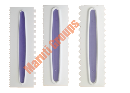 Icing comb set, 3pc makes 6 different textures