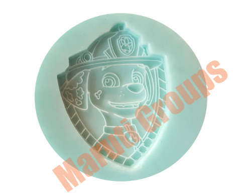 Marshall - silicone mould, chocolate or fondant - Paw Patrol Mould