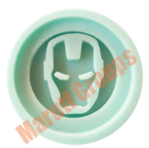 Iron-man - silicone mould, chocolate or fondant