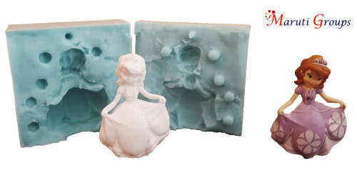 3D Sofia silicone mould