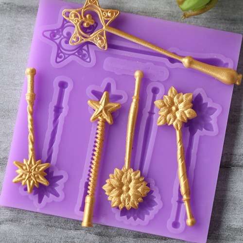 Fairy Princess Wand Silicone Mold