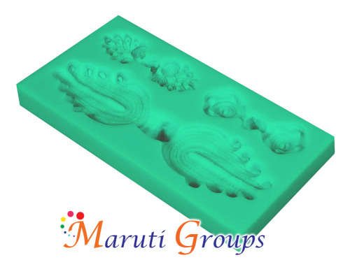 Vantiage craft silicone fondant mould 13.5cm x 7cm