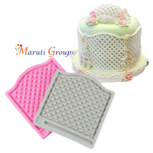 Fence Border silicone mould