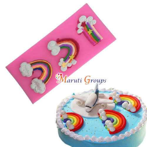 Rainbow mould Silicone Mould