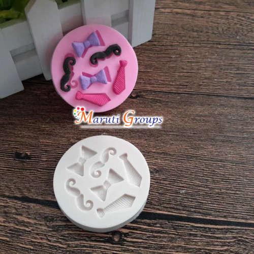 Tie moustache Bow mould