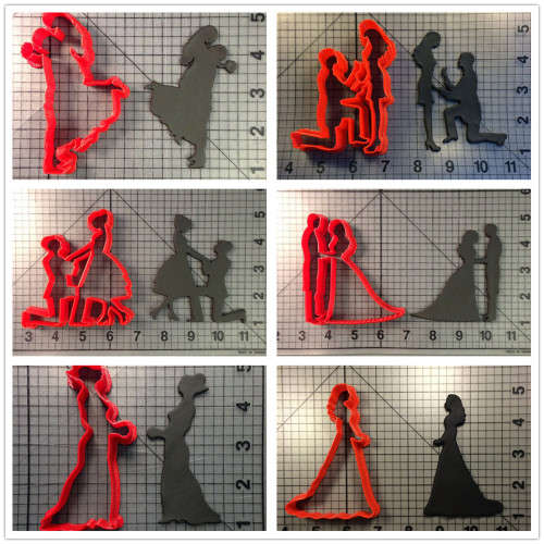 Bride And Groom Cookie Cutters