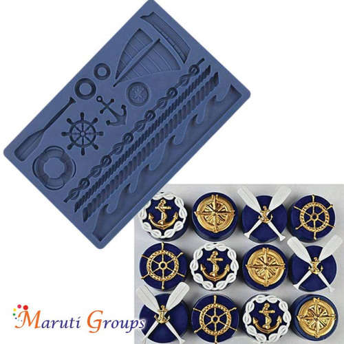 Nautical / anchor Silicone mould