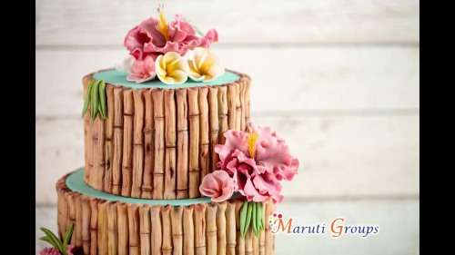 Bamboo Silicone mould- 20.5cm by 12cm