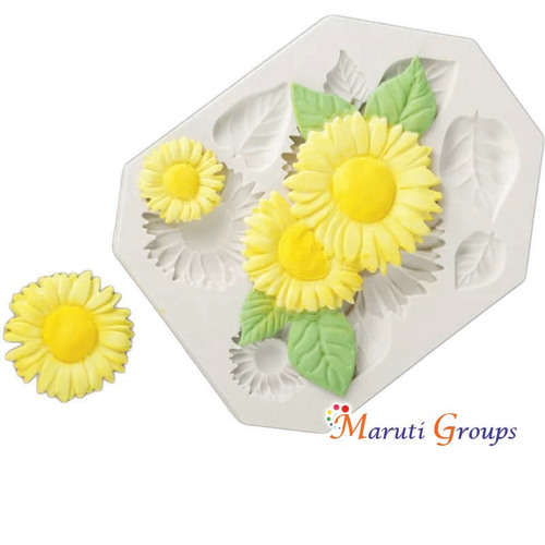 Sunflower silicone mould