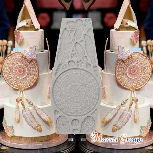 Feathers silicone mould