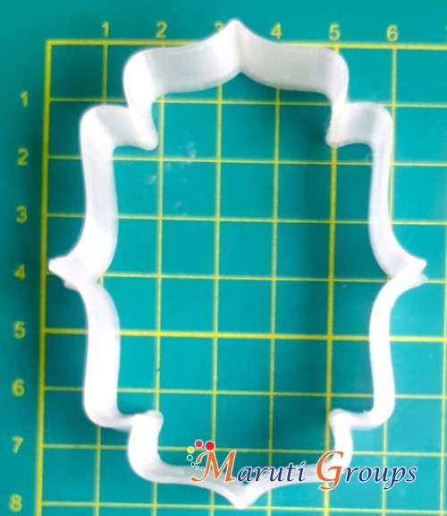Plaque Frame Cookie Cutter