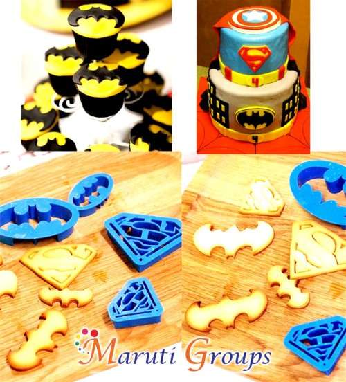 Batman & Superman  - Cookie Cutter