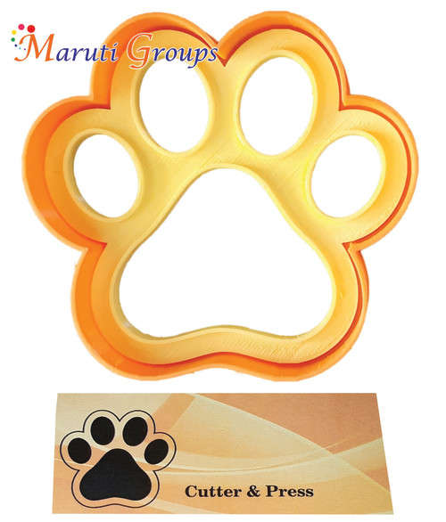 Dog paw - Press and Cookie cutter