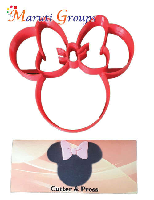 Minnie Mouse Bow Cookie Cutter