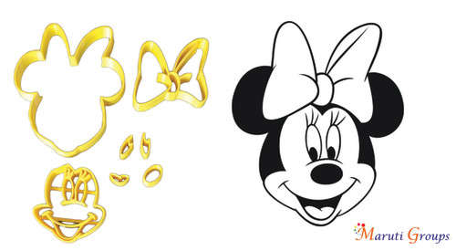 Minnie Mouse - build it Cookie Cutter