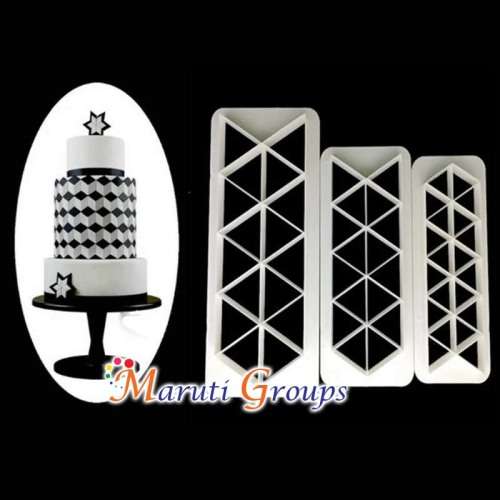 3pc Geometric Multi Cutter