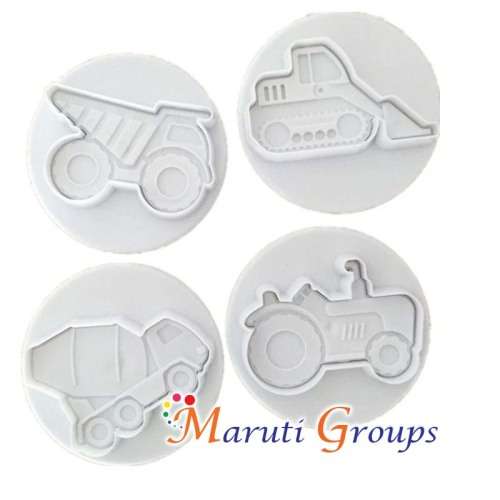 Construction Plunger cookie cutter