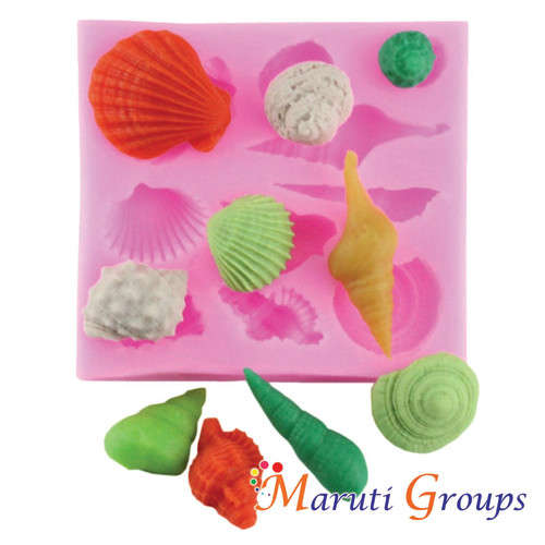 Sea shells silicone mould