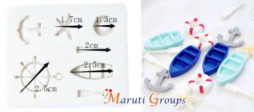 Nautical silicone molds