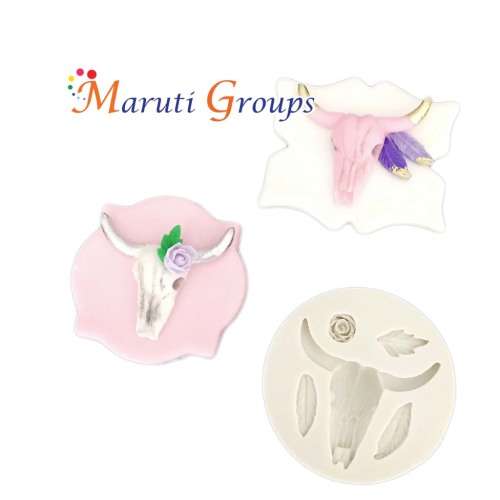 Bison Skull Variety Silicone Mould